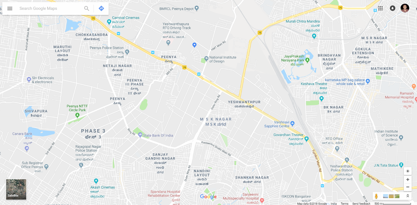 location map